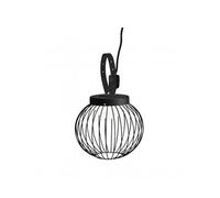 Plafoniera Da Esterno Moderna Cage Alluminio E Termoplastica Nero Led 20W 4000K