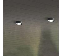 Plafoniera alluminio colore antracite opaco Fanale LED 6W 3000K CRI?80 220-240V 50/60Hz 480Lm IP65