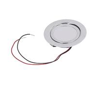 Plafoniera da Incasso, Plafoniera a LED 3W, Luce Bianca 4000K, Lunga Durata, Ingresso 12V, Materiale SS per e Yacht, Kit Alloggiamento e Rivestimento