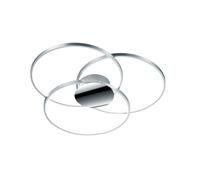 Plafoniera da Interno a LED in Alluminio Alluminio Spazzolato