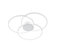 Plafoniera da Interno a LED in Alluminio Bianco Opaco