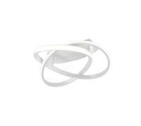 Plafoniera da Interno a LED in Metallo Bianco