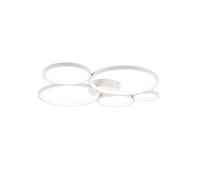 Plafoniera da Interno a Led in Metallo Bianco Opaco