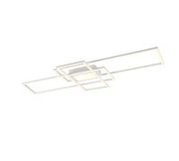 Plafoniera da Interno a LED in Metallo Bianco Opaco