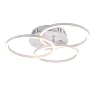 Plafoniera da Interno a led in Metallo Bianco Opaco