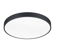 Plafoniera da Interno a LED in Metallo Nero Opaco