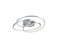 Plafoniera da Interno a LED in Metallo Nickel Opaco