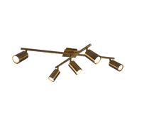 Plafoniera da Interno a Led in Metallo Ottone Antico