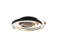 Plafoniera da Interno a LED in Metallo Ottone Opaco