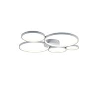 Plafoniera da Interno a LED in Metallo Silver