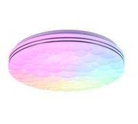 Plafoniera da Interno a LED in Plastica Bianco Opaco