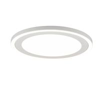 Plafoniera da Interno a LED in Plastica Bianco Opaco