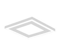 Plafoniera da Interno a LED in Plastica Bianco Opaco