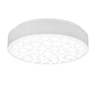 Plafoniera da Interno a LED in Plastica Bianco Opaco