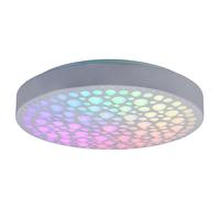 Plafoniera da Interno a LED in Plastica Bianco Opaco