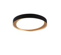 Plafoniera da Interno a LED in Plastica Nero