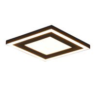 Plafoniera da Interno a LED in Plastica Nero Opaco