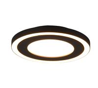 Plafoniera da Interno a LED in Plastica Nero Opaco