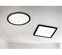 Plafoniera da Interno a led in Plastica Nero Opaco