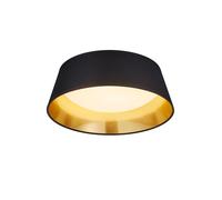 Plafoniera da Interno a LED in Tessuto Nero