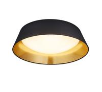 Plafoniera da Interno a LED in Tessuto Nero