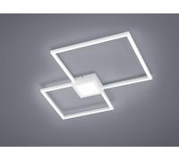 Plafoniera da Interno a LED SMD in Metallo Bianco Opaco