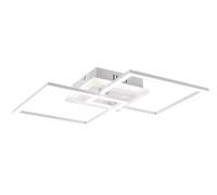 Plafoniera da Interno a LED SMD in Metallo Bianco Opaco