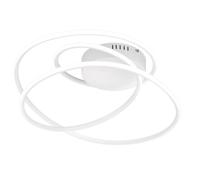 Plafoniera da Interno a LED SMD in Metallo Bianco Opaco