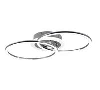 Plafoniera da Interno a LED SMD in Metallo Cromo