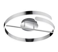 Plafoniera da Interno a LED SMD in Metallo Cromo