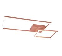 Plafoniera da Interno a LED SMD in Metallo Oro rosa