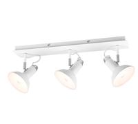 Plafoniera da Interno Attacco E14 in Metallo Bianco Opaco