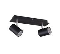 Plafoniera da parete GU10 2x max 10W EL-2I B-SR EVALO 35693
