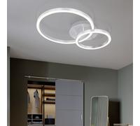 Plafoniera da Salotto Alluminio Ringoptik Illuminazione Bianco LED [EEK: Inaditato]
