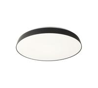 Plafoniera da soffitto a led design moderno rotondo piccolo nero bianco rd-1021