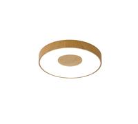 Plafoniera da soffitto a led tonda design moderno effetto legno MN-435