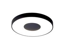 Plafoniera da soffitto a led tonda design moderno nero MN-426