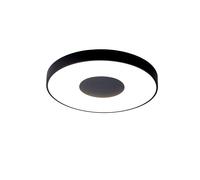 Plafoniera da soffitto a led tonda design moderno nero MN-430