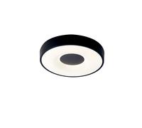 Plafoniera da soffitto a led tonda design moderno nero MN-434