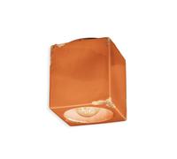 Plafoniera da soffitto in ceramica colorata vintage quadrato 1 luce FLR-203