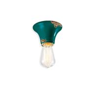 Plafoniera da soffitto in ceramica vintage grande 1 luce per corridoio FLR-195