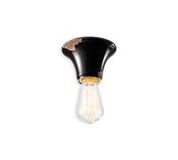 Plafoniera da soffitto in ceramica vintage grande 1 luce per corridoio FLR-195