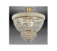 PLAFONIERA DA SOFFITTO IN CRISTALLO CLASSICA 4 LUCI LEO-TOKYO-SOSP-40