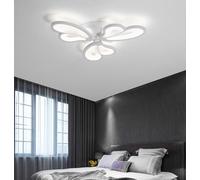 Plafoniera da Soffitto LED 21W Design Floreale Dimmer e Telecomando IP20 Interno