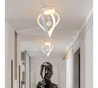 Plafoniera da Soffitto LED 22W Design Cristallo Pendente Moderna da Interno IP20