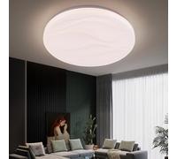 Plafoniera da Soffitto LED 36W 55W 70W Cerchio Striato Bianco Luce Fredda IP20 [EEK: A++]