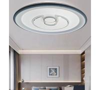 Plafoniera da Soffitto LED Design Tondo Eclissi Ø48CM Tecnologia CCT per Interno