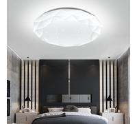 Plafoniera da soffitto LED effetto stellato 18/24W Lampada design tondo IP20