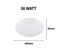 Plafoniera da Soffitto LED Effetto Stellato Lampada Design Tondo Crystal Starry