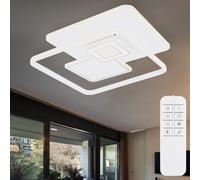 Plafoniera da Soggiorno Dimmerabile Luce Sala da Pranzo Telecomando LED L 50 CM [EEK: E]